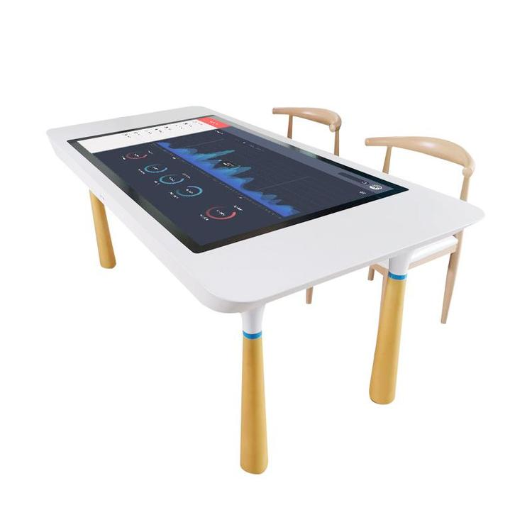 智能触摸屏U形茶几互动餐桌书桌